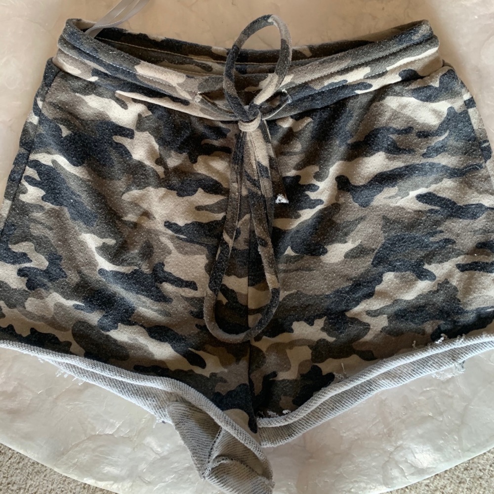 Lovers + Friends camo shorts